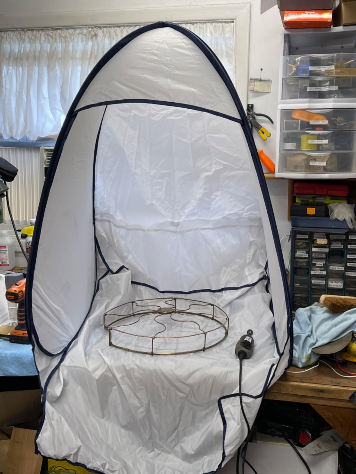 PLANTIONAL 8.4x6x5.5ft Large Portable Spray Paint Booth Tent customer photo 1