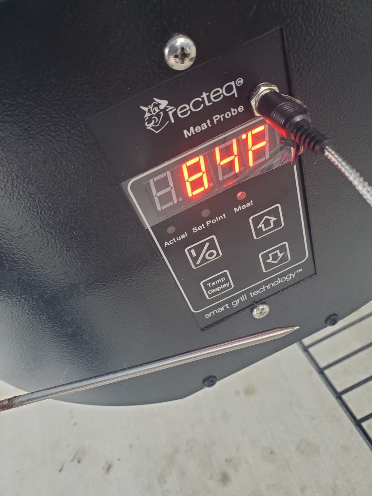 recteq Pellet Grill RT-B380 Bullseye, BBQ, Outdoor, and Electric Pellet Smoker Grill, Electric Smokers, Uses 100% Wood Pellets for Ribs, Brisket, Chicken, Sear, Smoke customer photo 1