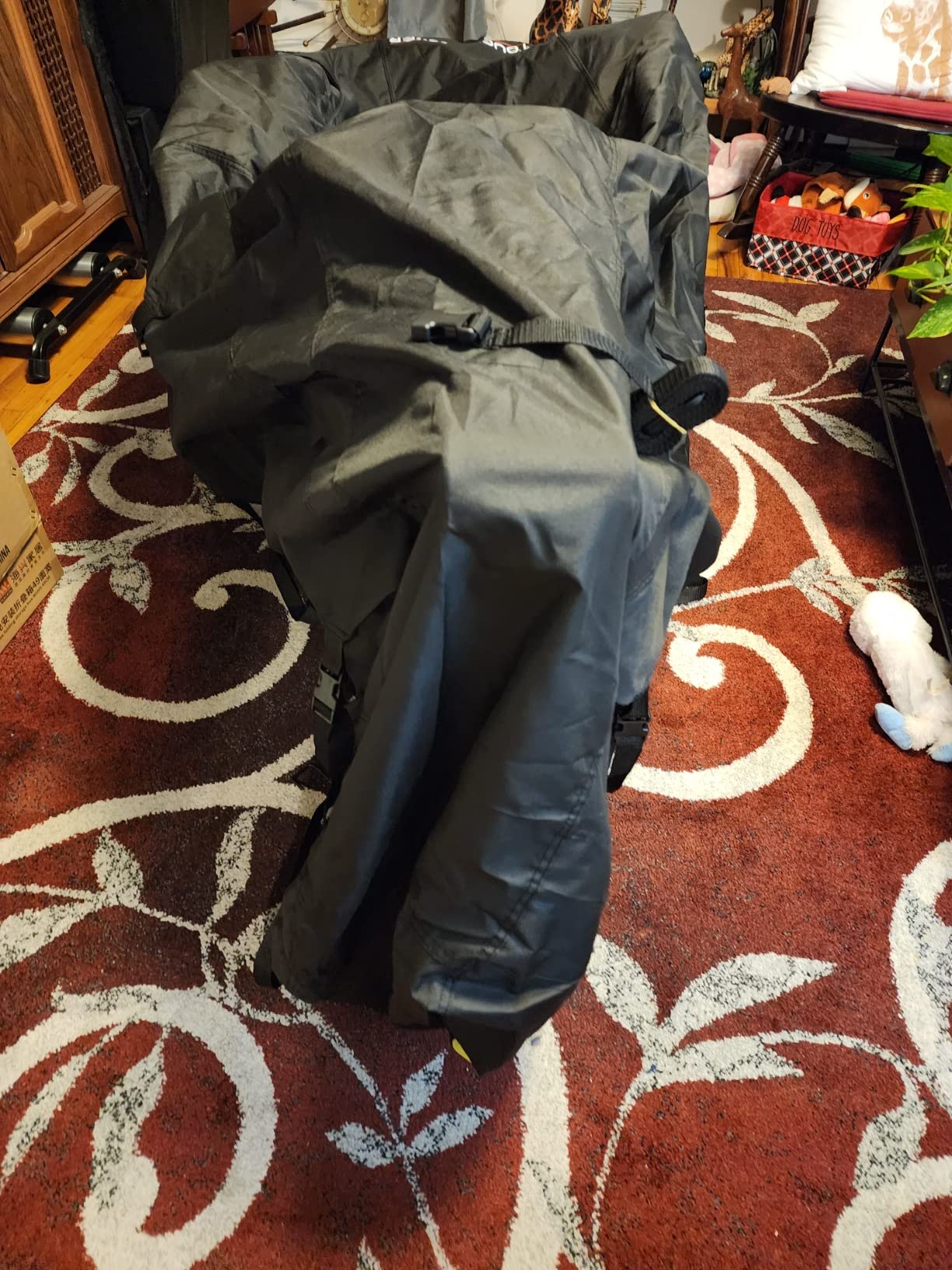 Tough Cover Snowmobile Cover, Premium 600D, XL Fit, Black customer photo 2