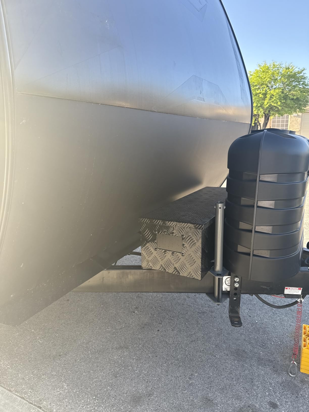 34.5'' Inch Aluminum Truck Bed Tool Box Black(34.5