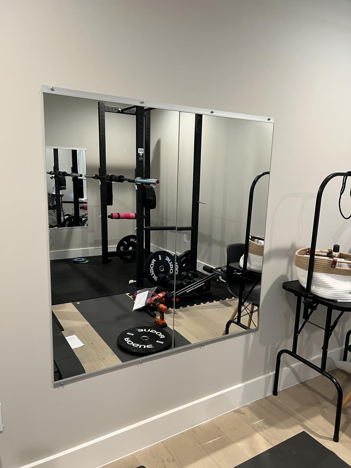Delma Home Gym Mirror, 48