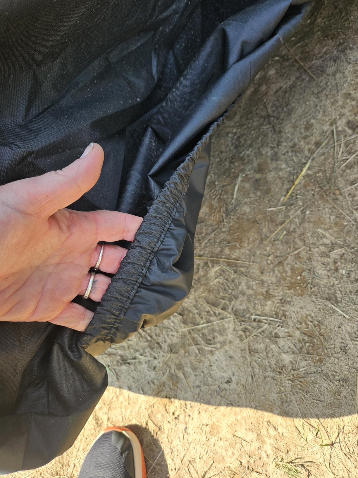 Zettum Zero Turn Mower Cover - Zero-Turn Lawn Mower Covers Waterproof & Heavy Duty, 600D Outdoor Universal Fit Mower Cover with Storage Bag for Greenworks, EGO, Craftsman, Husqvarna, Honda and More customer photo 1