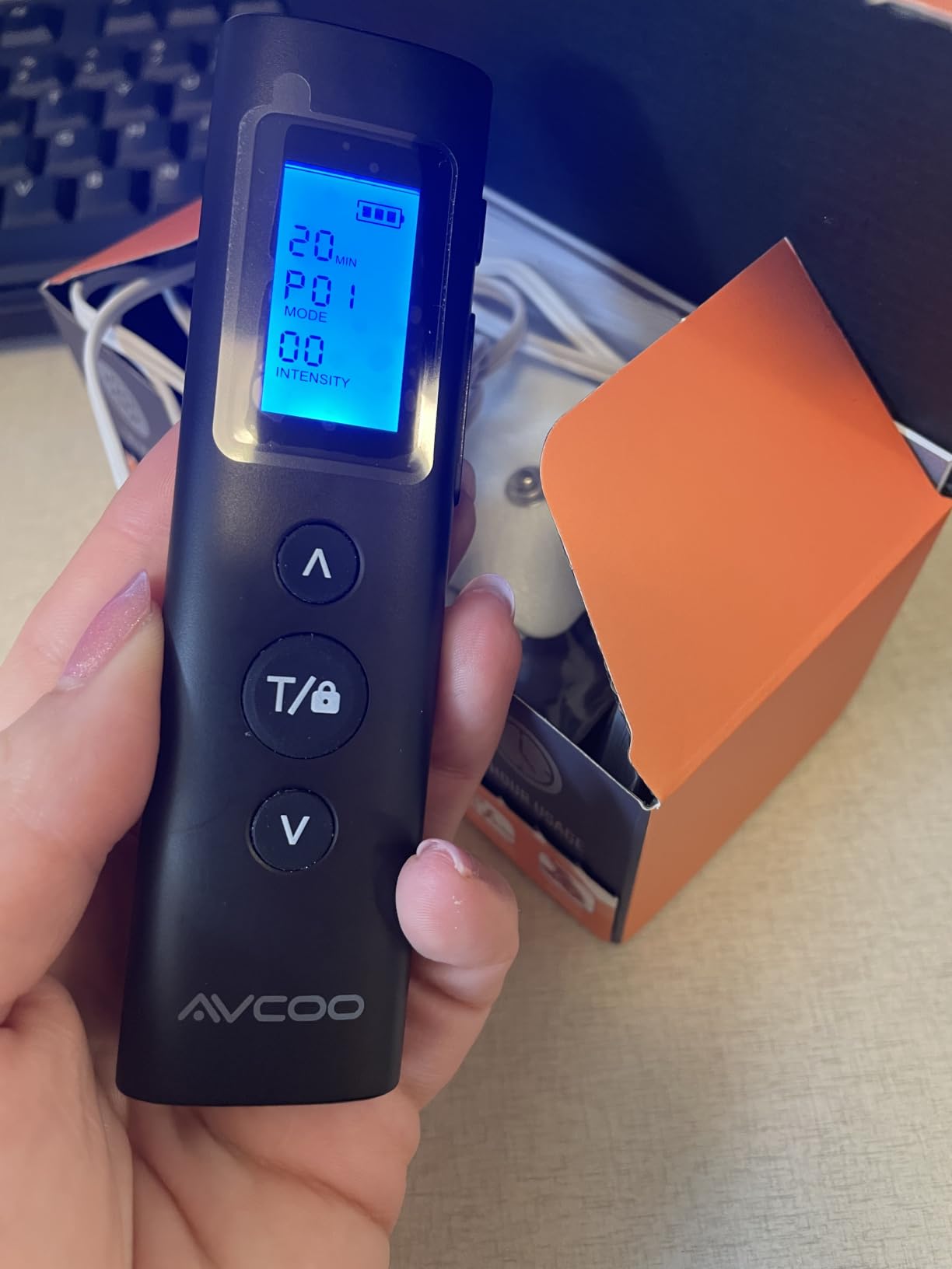 AVCOO 30 Modes TENS EMS Unit Muscle Stimulator for Pain Relief, 12 Pcs Pads | Compact Dual Channel EMS Muscle Stimulator for Back, Shoulder, Neck Pain Relief, Physical Therapy, 30 Intensity Levels customer photo 2