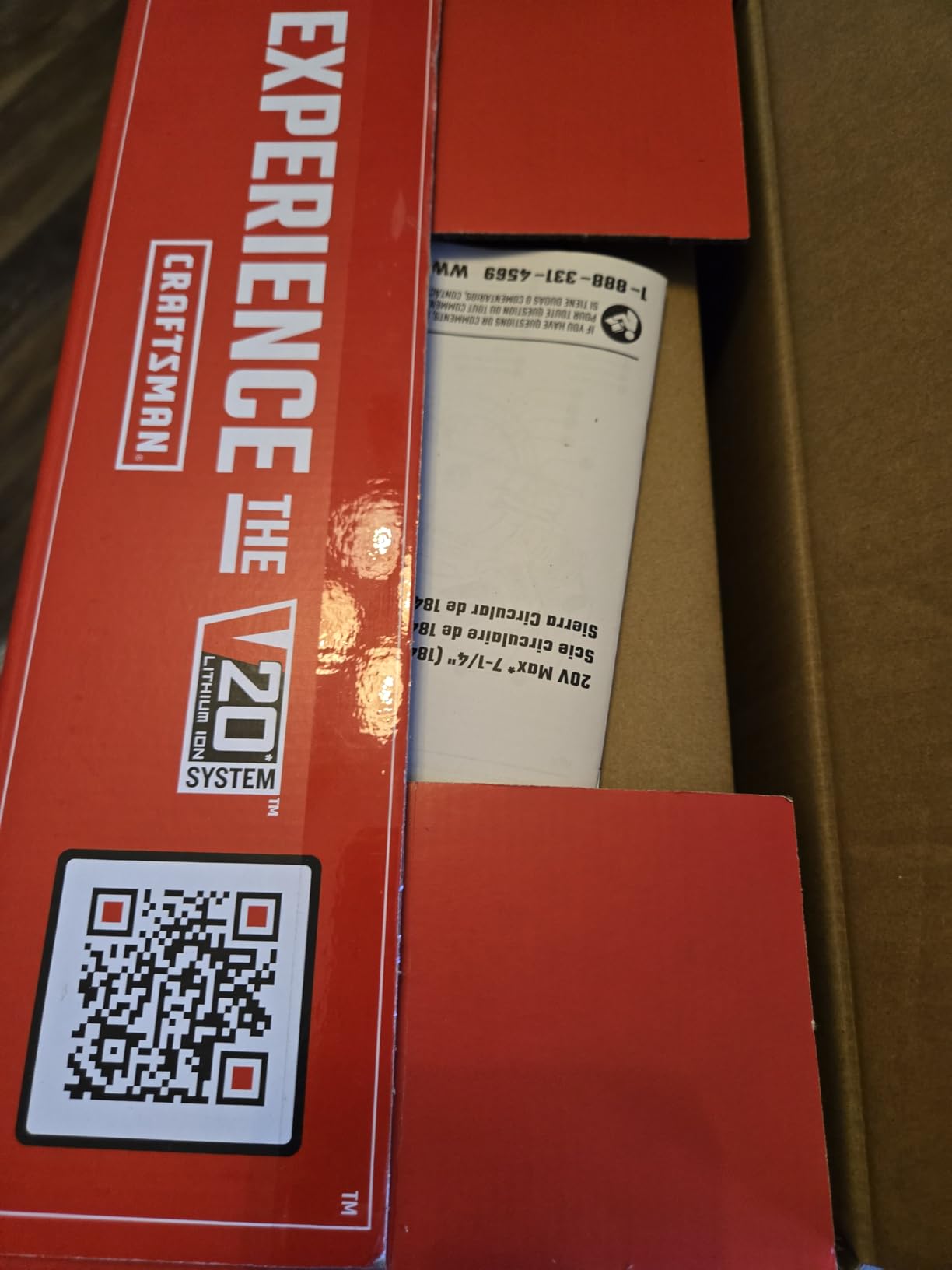 CRAFTSMAN V20 RP Cordless Circular Saw, 7-1/4 inch, Bare Tool Only (CMCS551B) customer photo 1