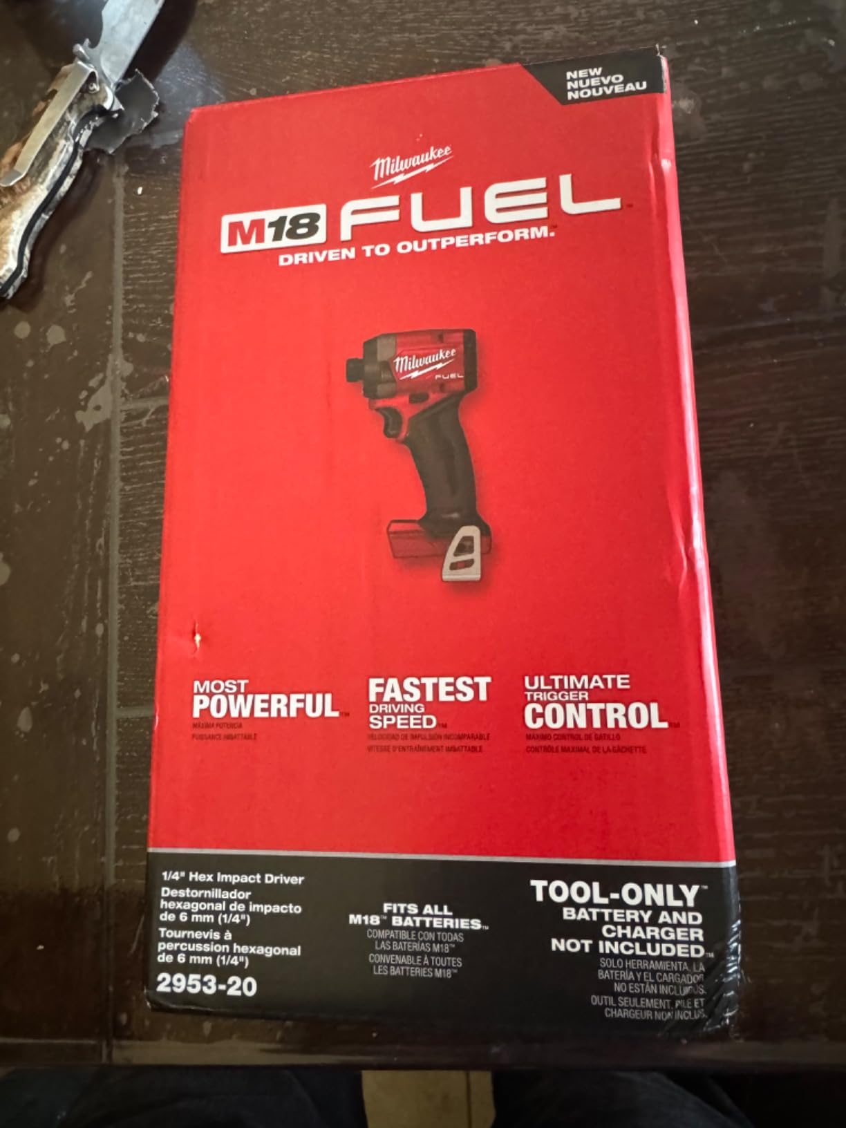 Milwaukee Electric - M18 Fuel. 1/4 HEX Impact Driver customer photo 1