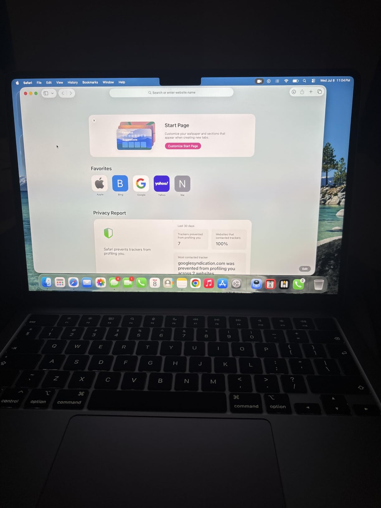 Apple 2022 MacBook Air Laptop with M2 chip (13.6-inch, 8GB RAM, 256GB SSD Storage) Starlight (Renewed) customer photo 2