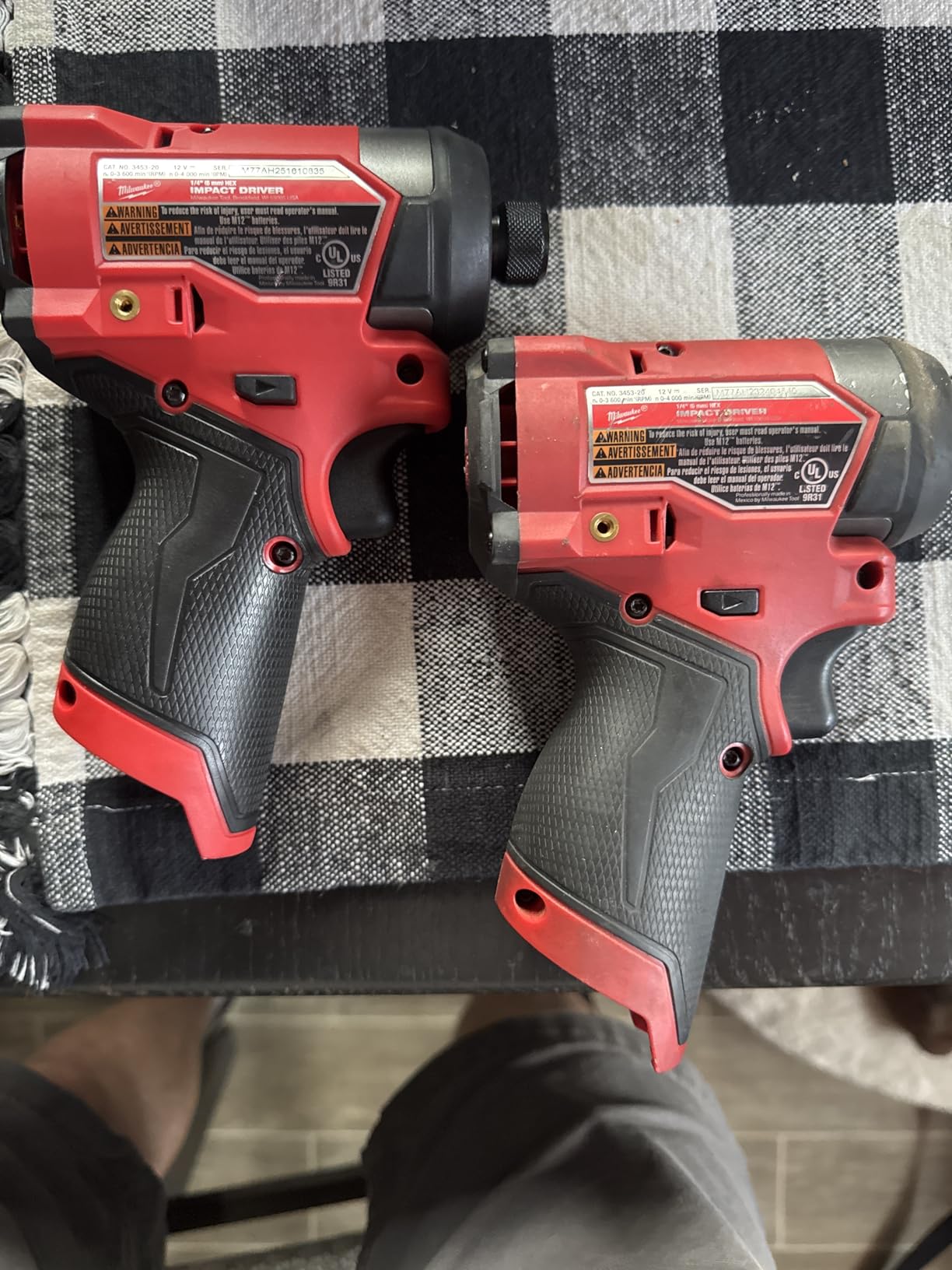 Milwaukee 3453-20 12V Fuel 1/4