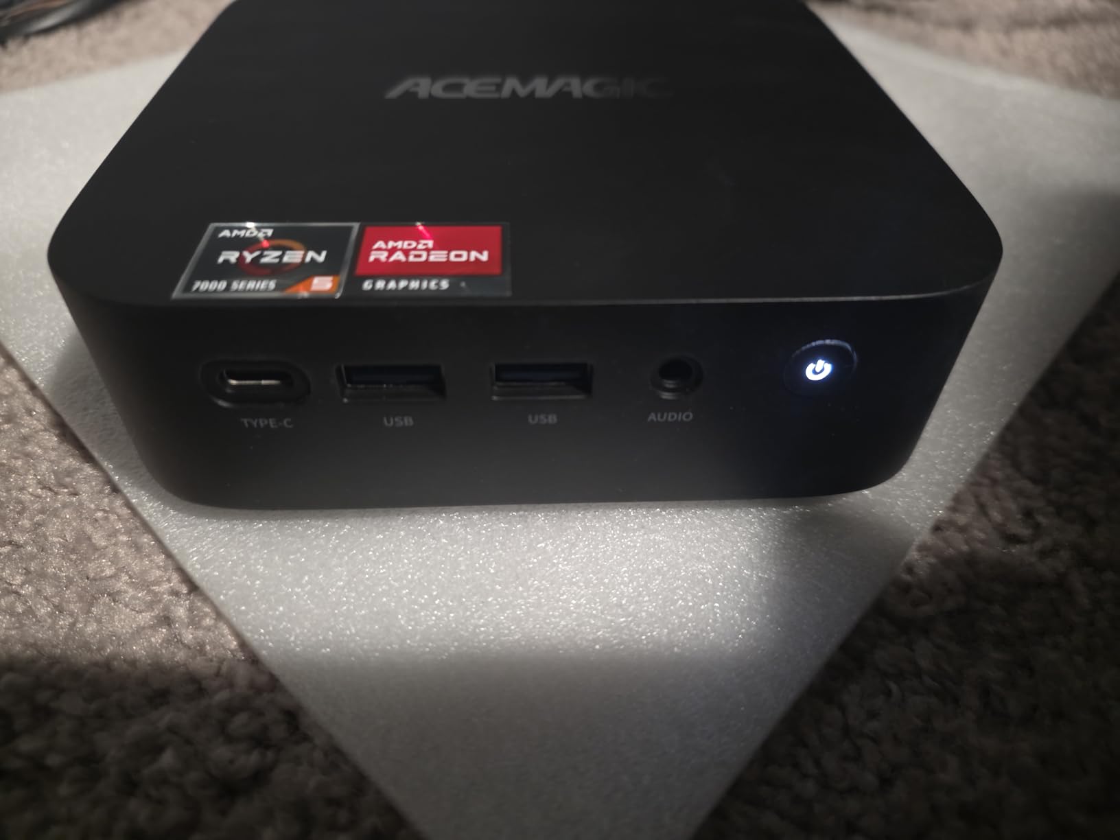 ACEMAGIC K1 Gaming Mini PC Ryzen 7 7730U 16GB 512GB SSD Windows 11 Pro customer photo 1