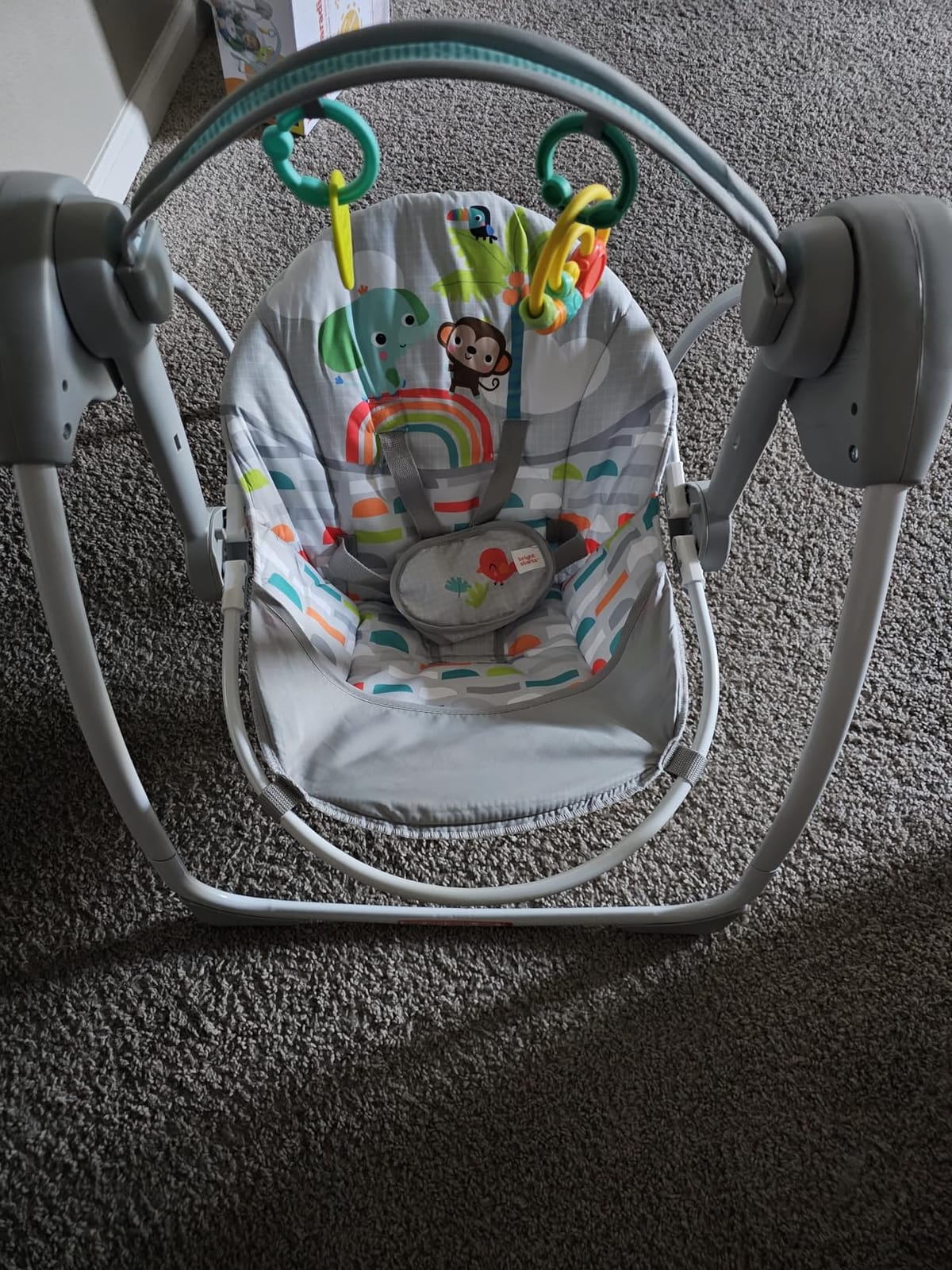 Bright Starts Portable Electric Baby Swing, Newborn to 9 Months customer photo 1