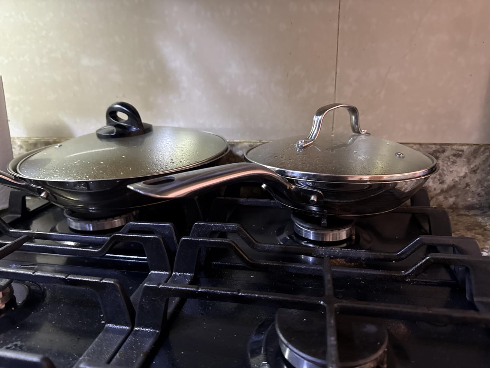 T-fal Stainless Steel Pots and Pans Set 11 Piece, Induction, Oven Broiler Safe 500F, Kitchen Cooking Set w/Fry Pans, Saucepans, Saute Pan, Steamer, Cookware, Dishwasher Safe, Silver customer photo 1