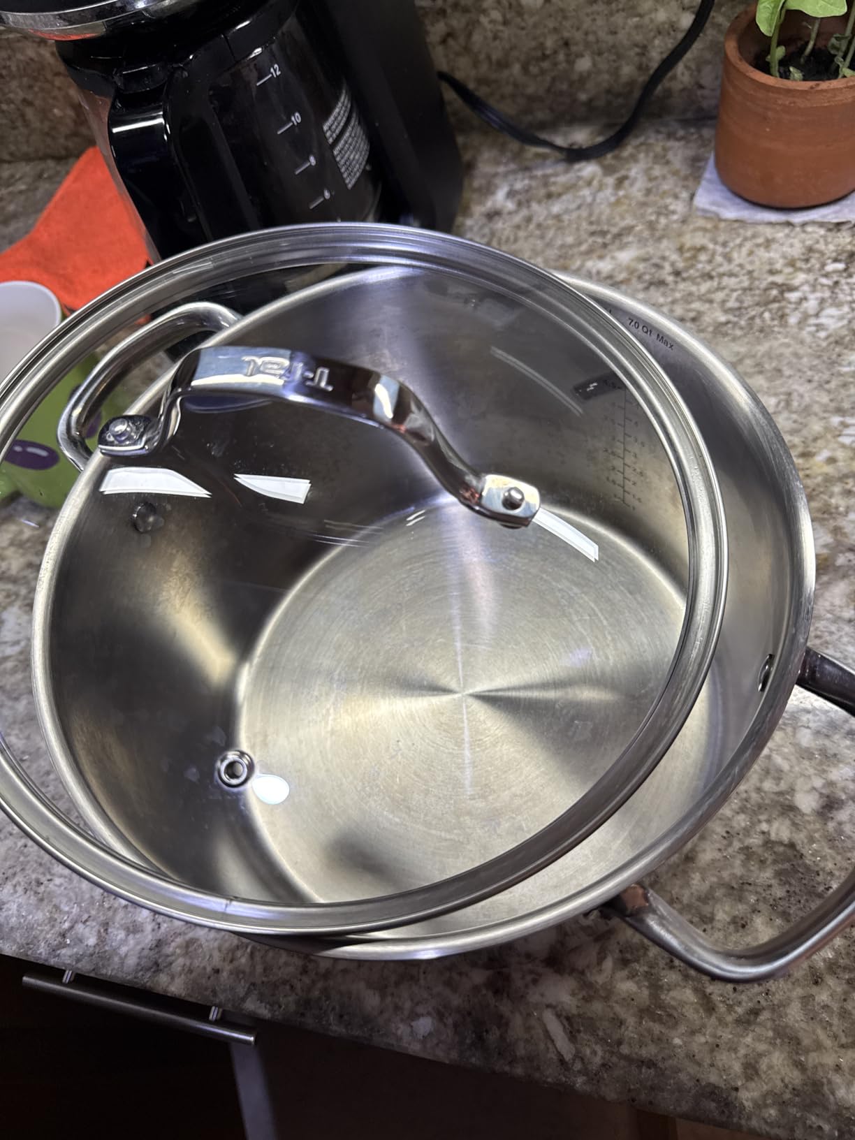 T-fal Stainless Steel Pots and Pans Set 11 Piece, Induction, Oven Broiler Safe 500F, Kitchen Cooking Set w/Fry Pans, Saucepans, Saute Pan, Steamer, Cookware, Dishwasher Safe, Silver customer photo 2