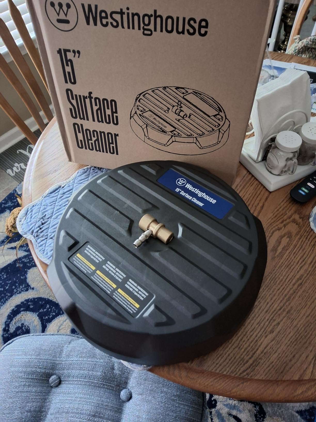 Westinghouse Universal 15” Pressure Washer Surface Cleaner Attachment - 3400 Max PSI, 1/4” Connector - For Gas and Electric Pressure Washers customer photo 2