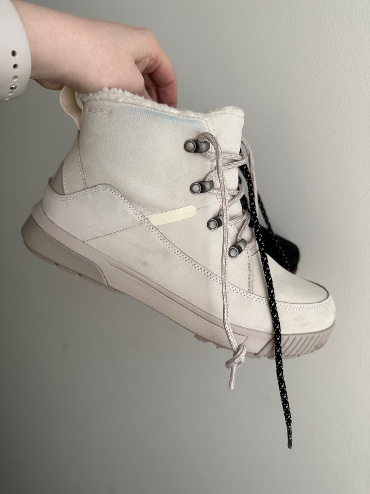 The North Face Women's Sierra Mid Lace Insulated Waterproof Boots | Leather Upper & Rubber Outsole customer photo 1