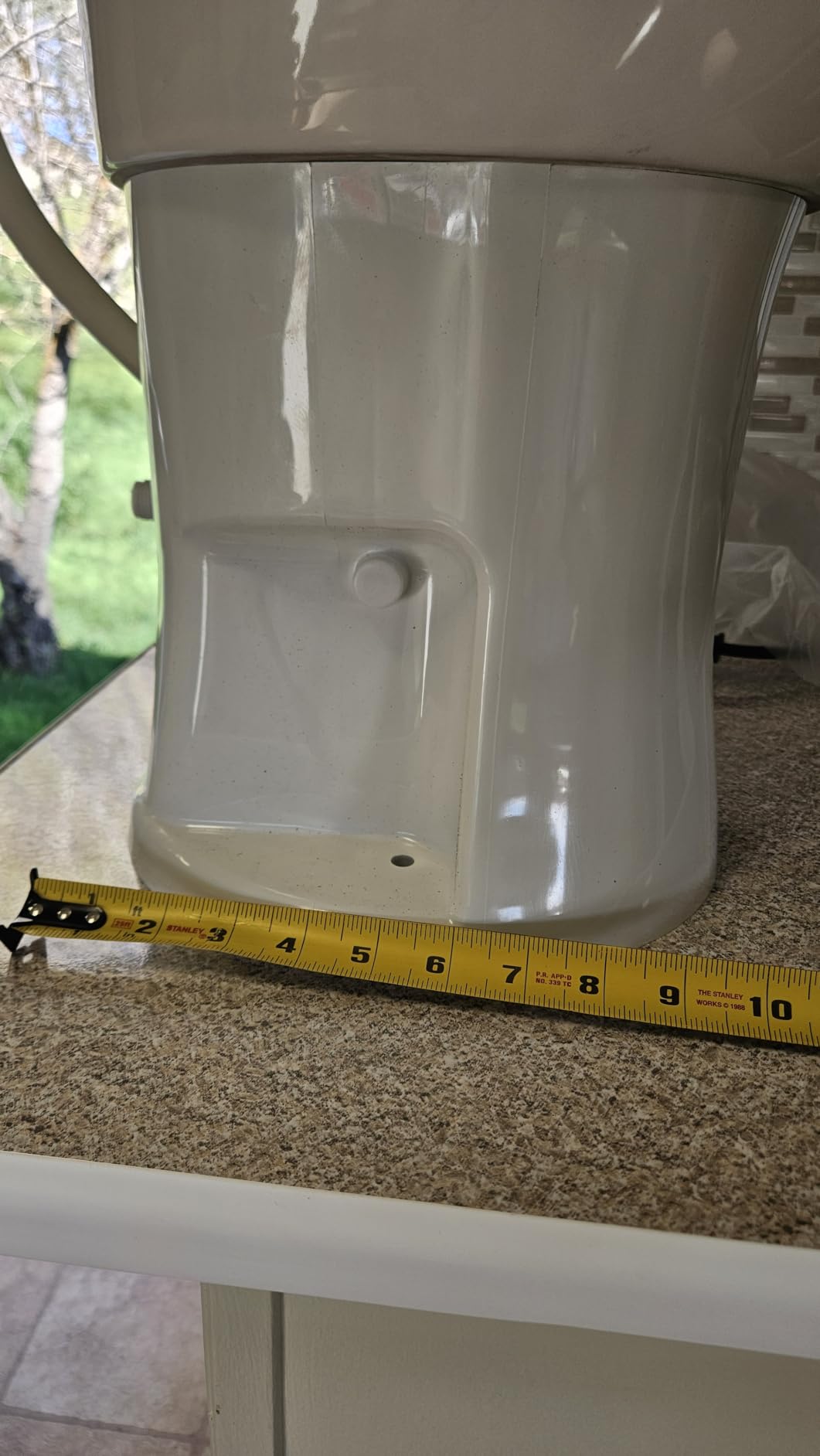 Dometic Model 410 Complete RV Toilet – Round Porcelain Bowl, Universal Fit & 2-Bolt Mount, 18