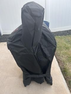 Comnova Grill Cover for Traeger Pro 22 & 575 Series - 600D Wood Pellet Smoker Cover for Traeger Waterproof & Heavy Duty, Premium Pellet BBQ Cover for Treager Pro 22 / Pro 575, Z Grills 550B and More customer photo 1