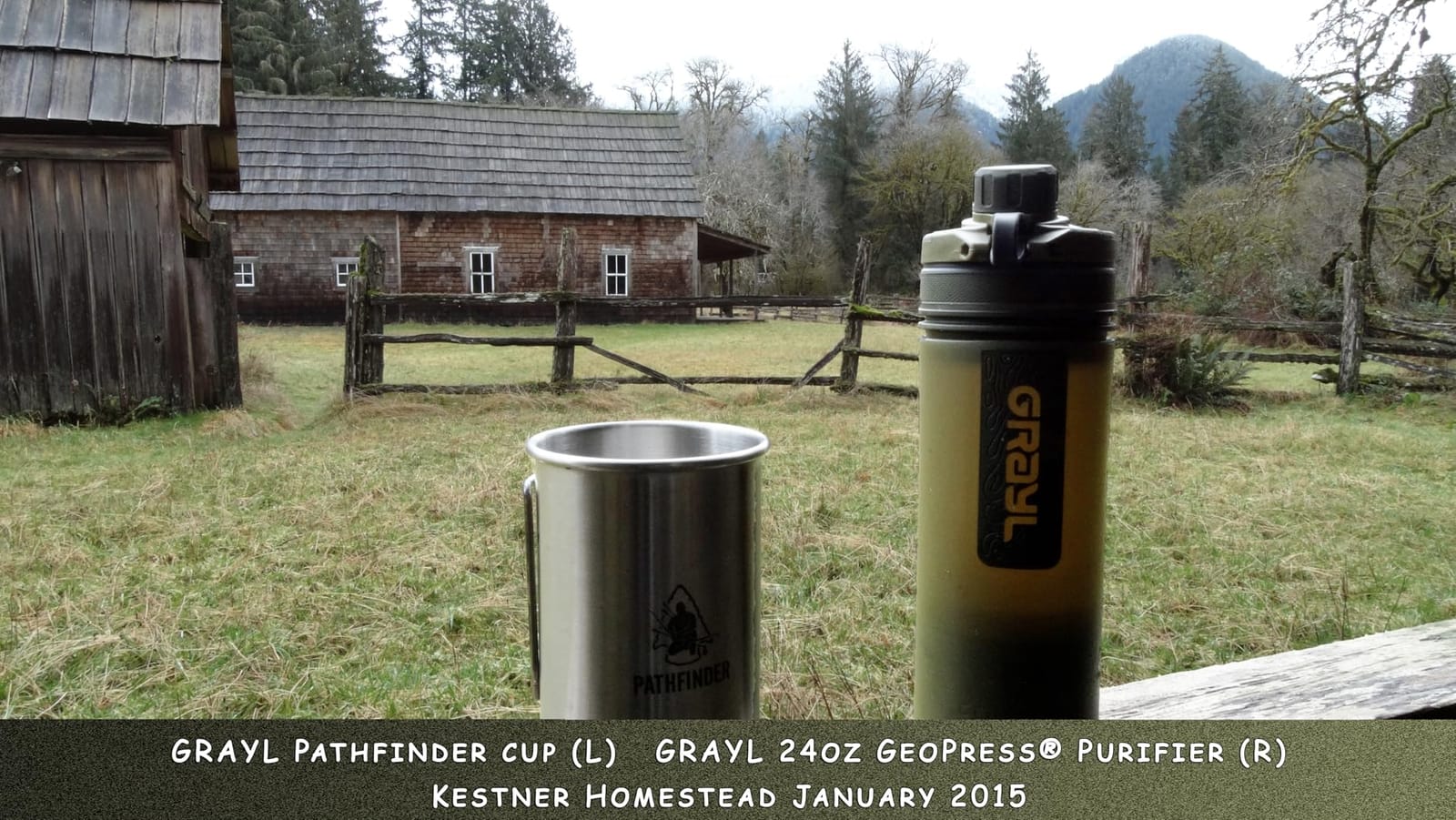 GRAYL GeoPress 24 oz Water Purifier & Water Filter Bottle, Black Camo customer photo 1