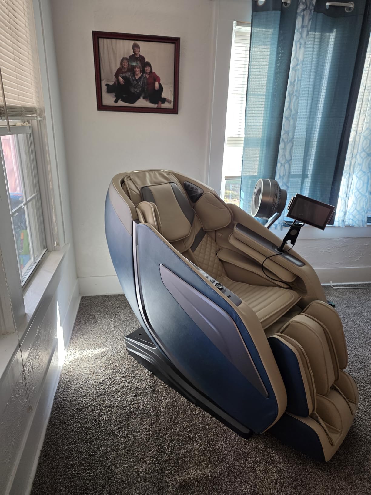 4D Massage Chair Full Body Zero Gravity Recliner,55“ SL-Track Massage Chair customer photo 2