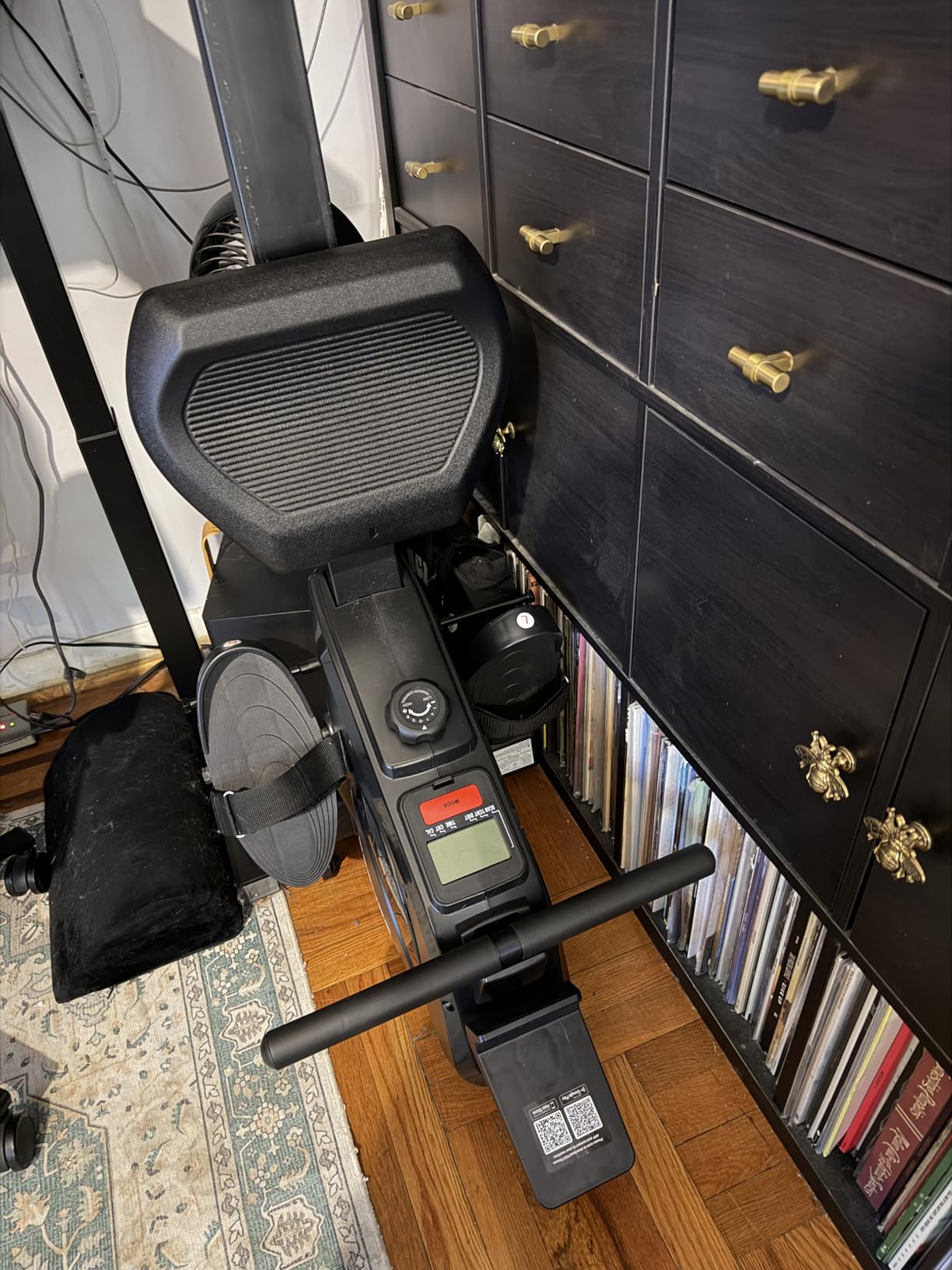 YOSUDA Rowing Machine for Home, Magnetic Rower Machine for Beginners to Athletes, Use with Resistance Adjustment Function, Bluetooth, App Supported, LCD Monitor, and Comfortable Seat Cushion customer photo 2