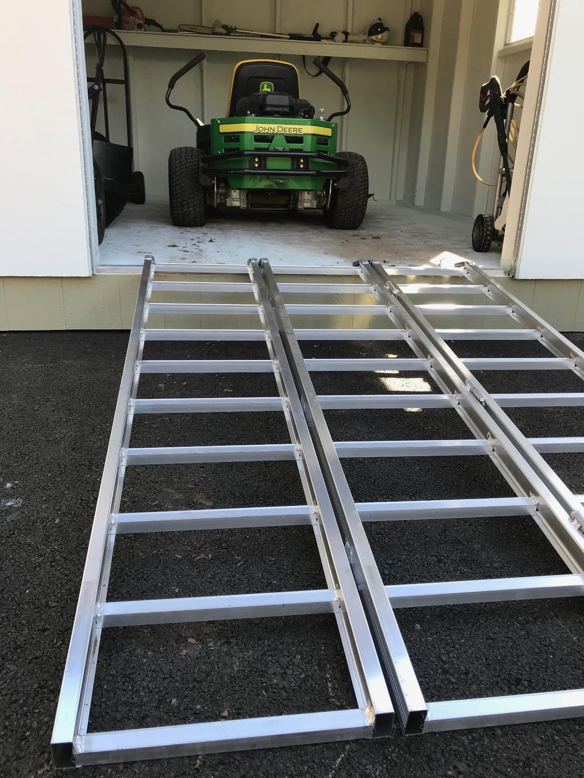 YUTRAX® 69” Tri-Fold Ramp, Aluminum Tri-Fold Ramp, 1750 lb. Capacity, Lightweight, Spans Entire Tailgate, Easy Loading, ATV/UTV Loading customer photo 1