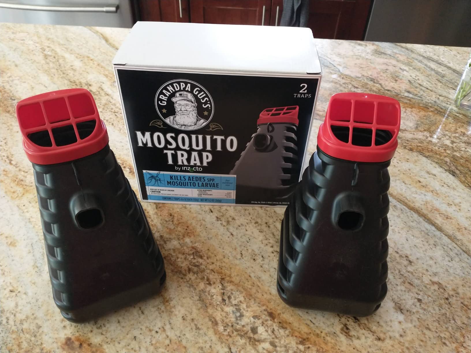 Grandpa Gus's Mosquito Trap and Outdoor Bug Killer for Outdoors, 2 Pack customer photo 1