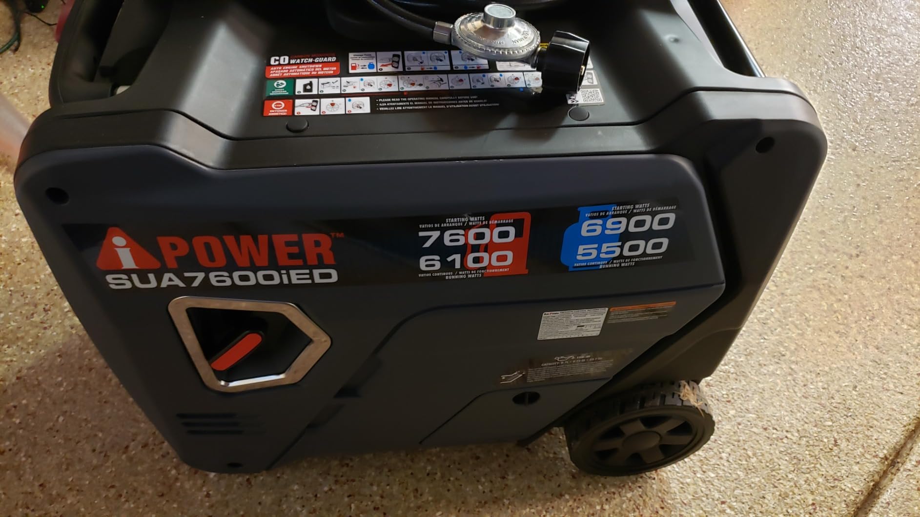 A-iPower 2300W Gas Portable Inverter Generator, RV Ready, Ultra-Lightweight customer photo 1