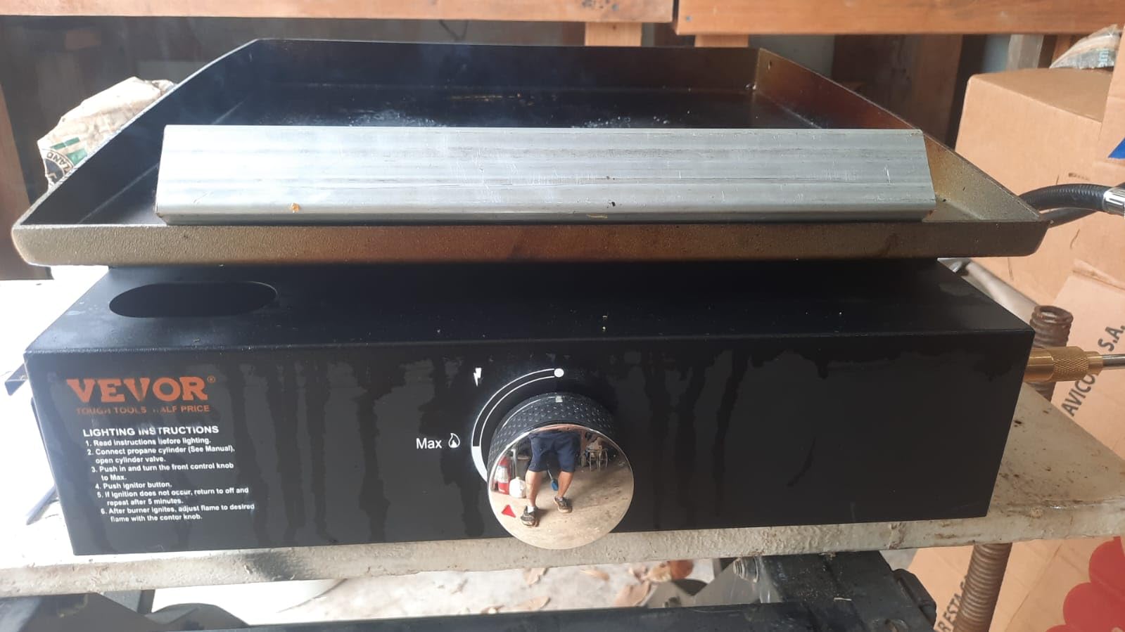 VEVOR Commercial Griddle, 22.4