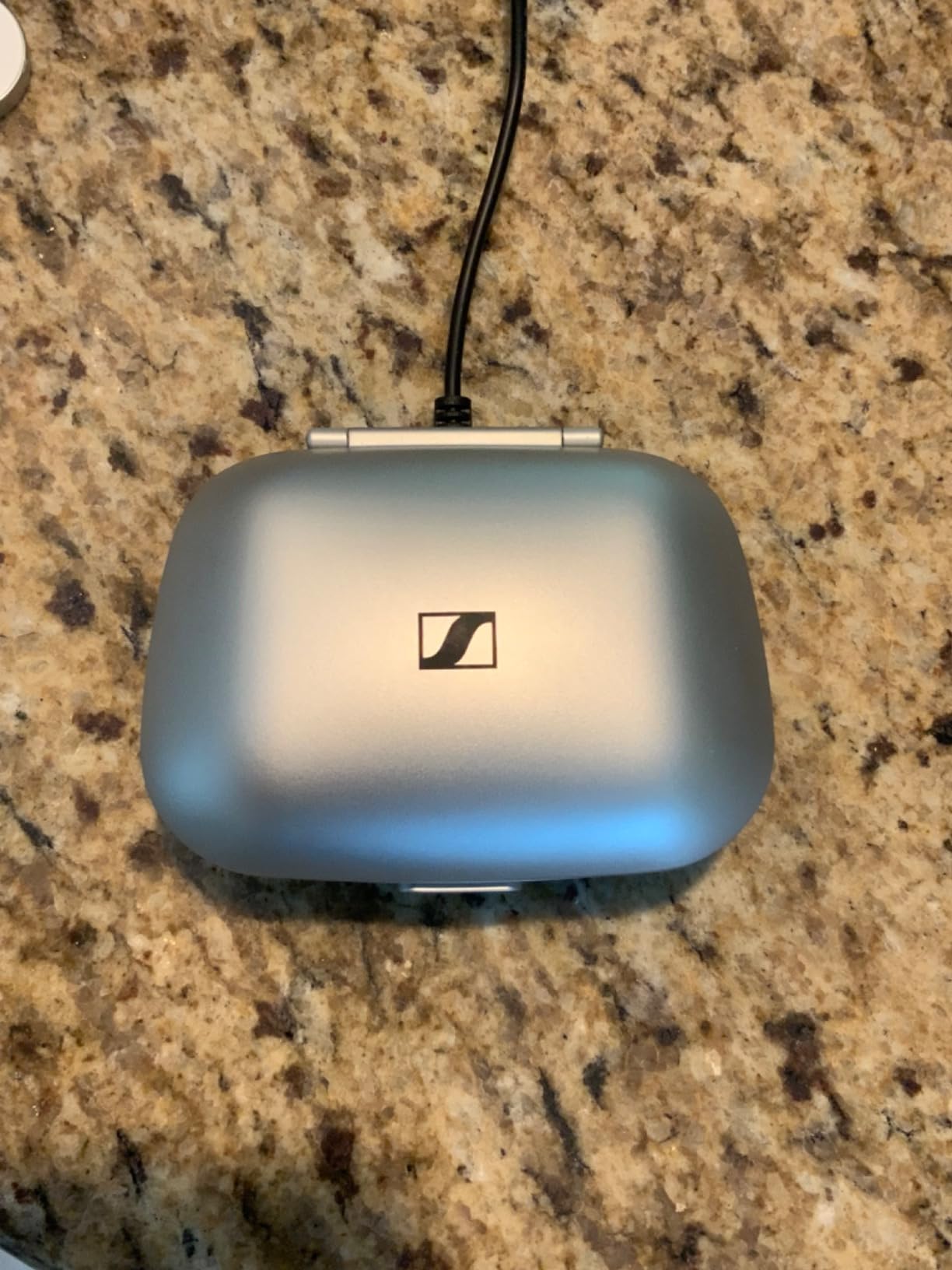 Sennheiser All-Day Clear Bluetooth Hearing Aids - OTC Hearing Aids with Bluetooth, Self-Fitting, Programmable Sound, FDA Cleared, Light Grey customer photo 1