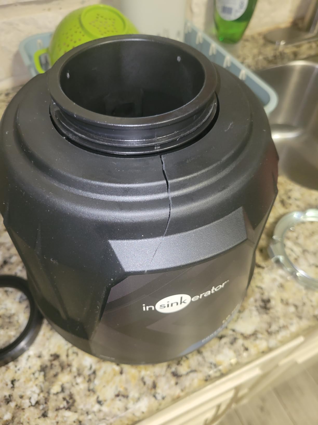 InSinkErator Power 1HP, 1 HP Garbage Disposal, Power Series EZ Connect Continuous Feed Food Waste Disposer, Black customer photo 2