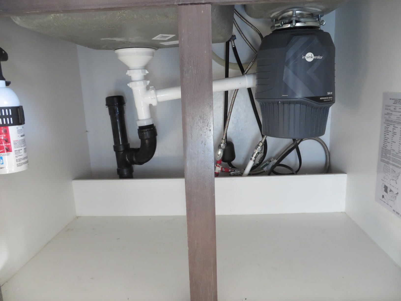 InSinkErator EVOLUTION 0.75HP 3/4 HP, Advanced Series EZ Connect Continuous Feed Food Waste Garbage Disposal, Gray customer photo 1