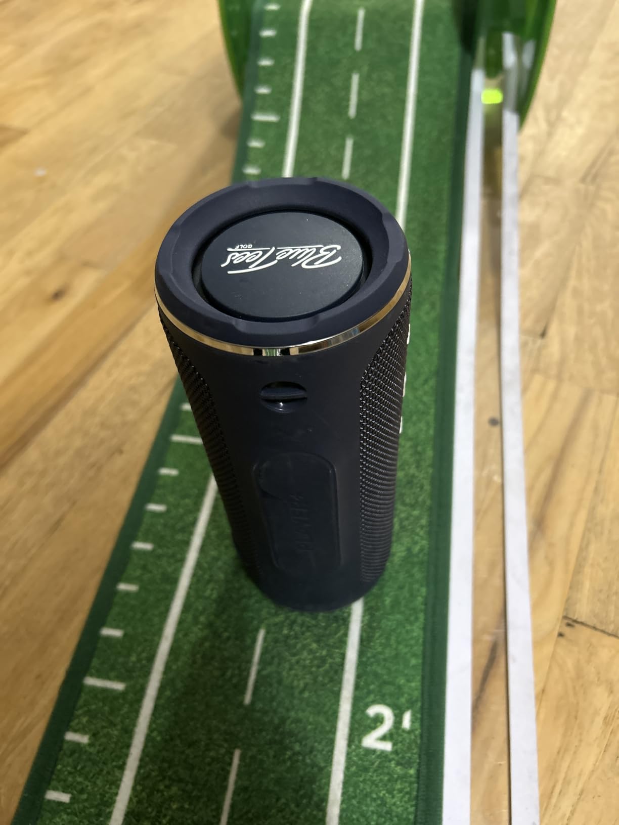 Blue Tees Golf Player+ AI-Powered GPS Speaker - Touchscreen Display, 10+ Hour Battery, 40,000+ Courses, Visual & Audible Distances, Hazard Detection, IPX7 Waterproof (Navy) customer photo 1