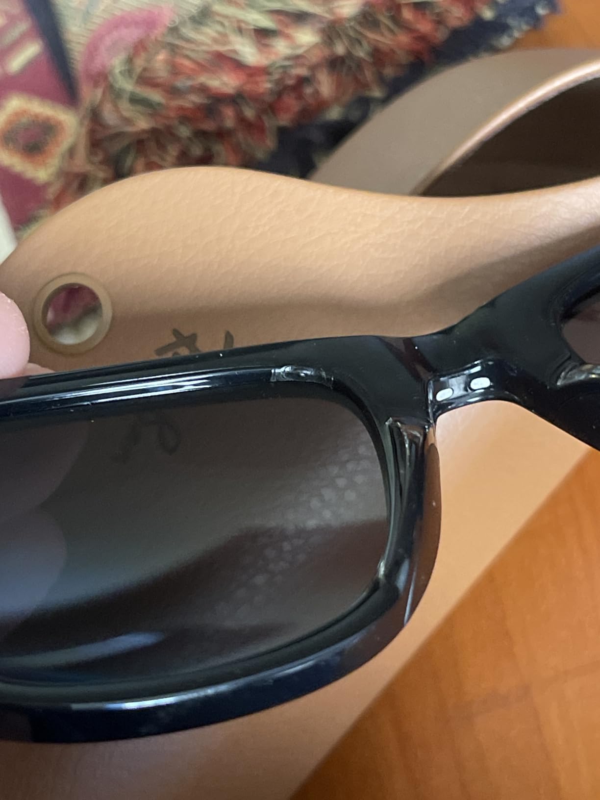 Ray-Ban Meta (Gen 1), Wayfarer, Shiny Black | Smart AI Glasses for Men, Women — 12 MP Ultra-Wide Camera, Open-Ear Speakers for Audio, Video Recording and Bluetooth — Green Lenses — Sunglasses customer photo 1