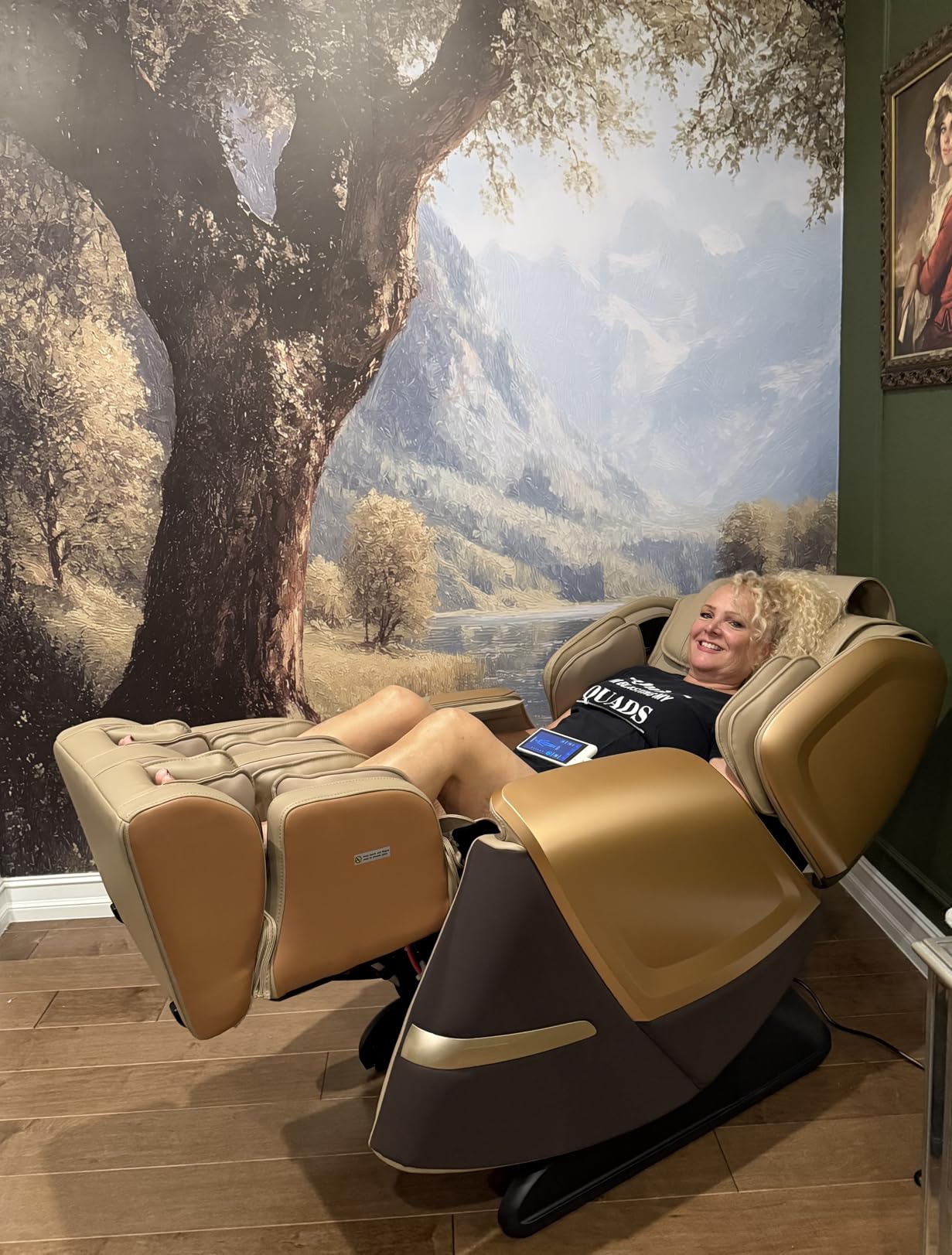 MYNTA 4D Massage Chair 4D+2D Dual Mechanism Zero Gravity with Heat customer photo 2