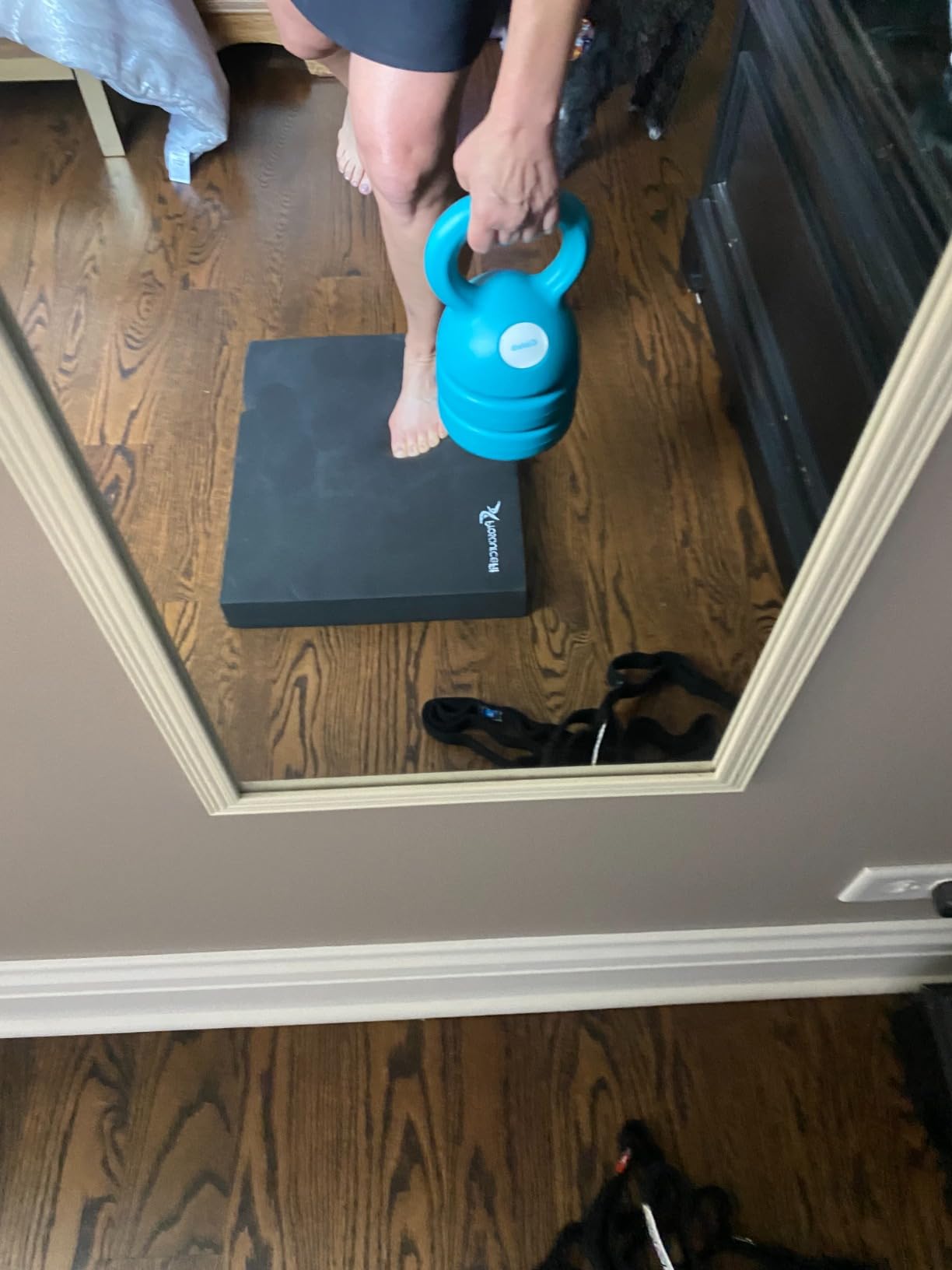 Adjustable Kettlebell, 5lb 8lb 12lb Kettlebell Weight Set customer photo 1