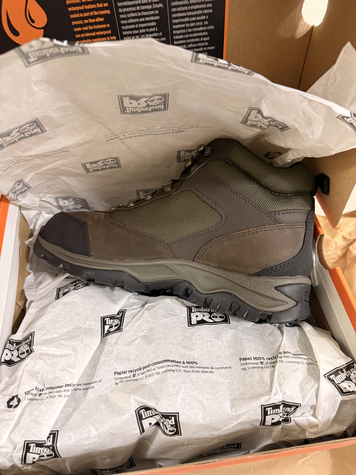 Timberland PRO Men's Keele Ridge Steel Safety Toe Waterproof Industrial Hiker Work Boot customer photo 1