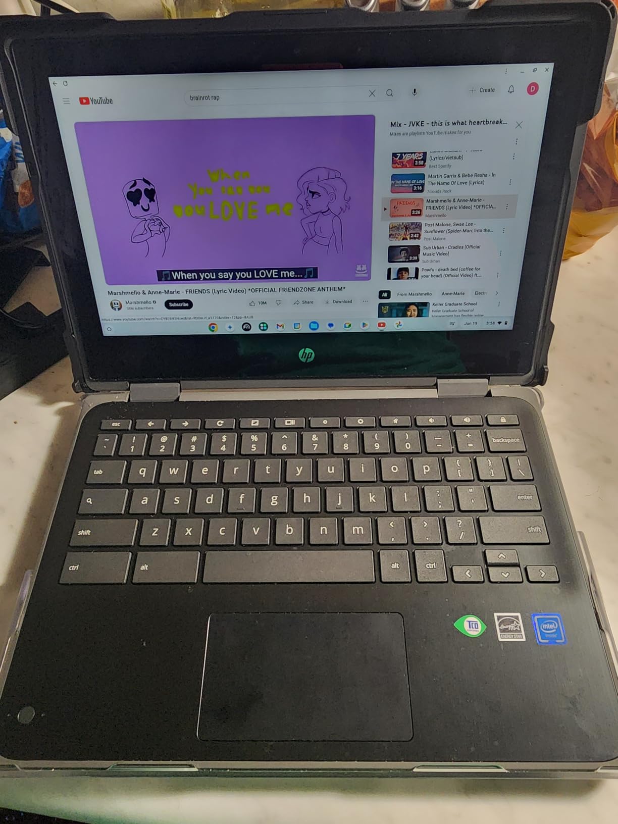 HP Chromebook x360 11 G3 EE 11.6