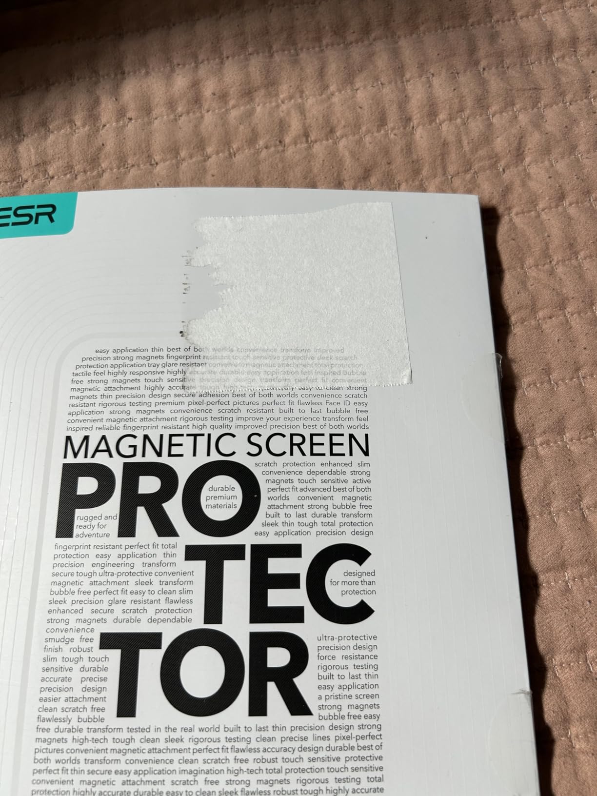 ESR Paper-Feel Magnetic Screen Protector for iPad A16 11th/10th | (11/10.9 Inch 2025/2022), Write and Draw Like on Paper, Detachable, Compatible with Tempered Glass, Matte, Anti-Glare customer photo 1