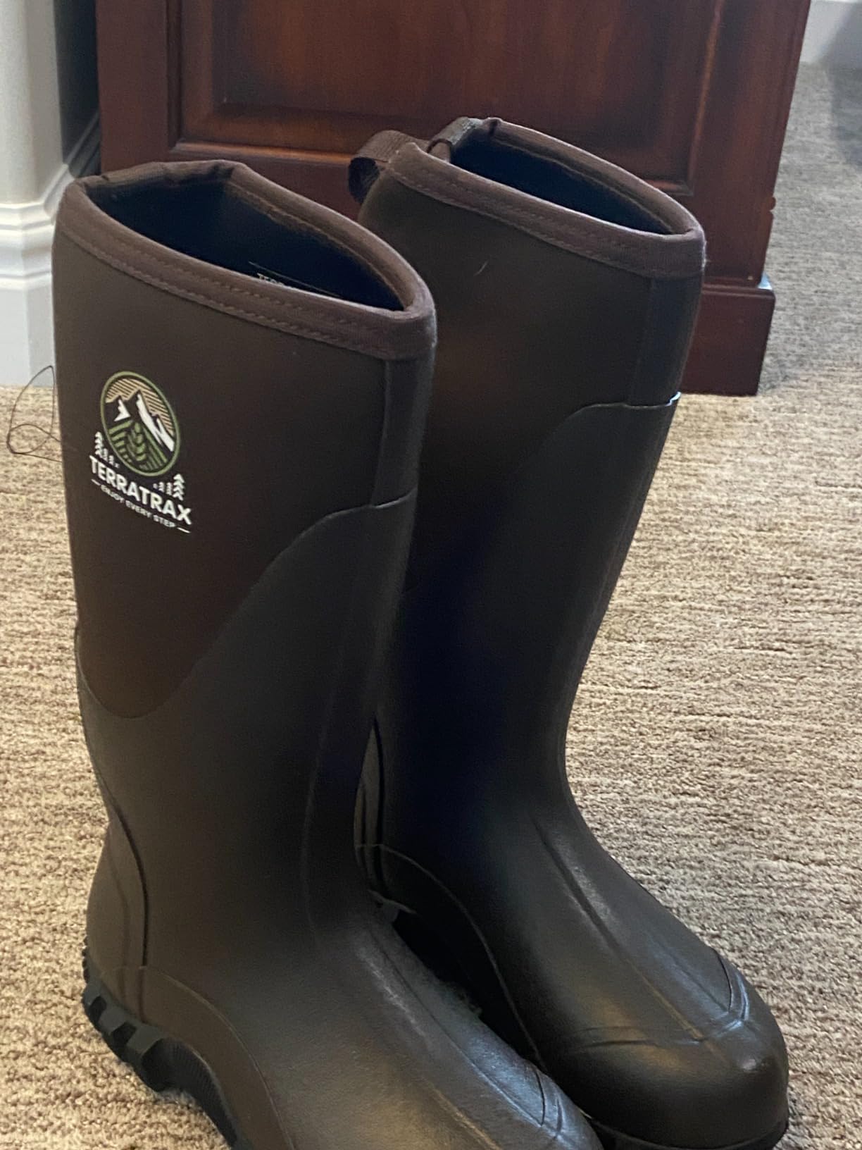 Men's Waterproof Rubber Muck Boots, 6mm Neoprene customer photo 2