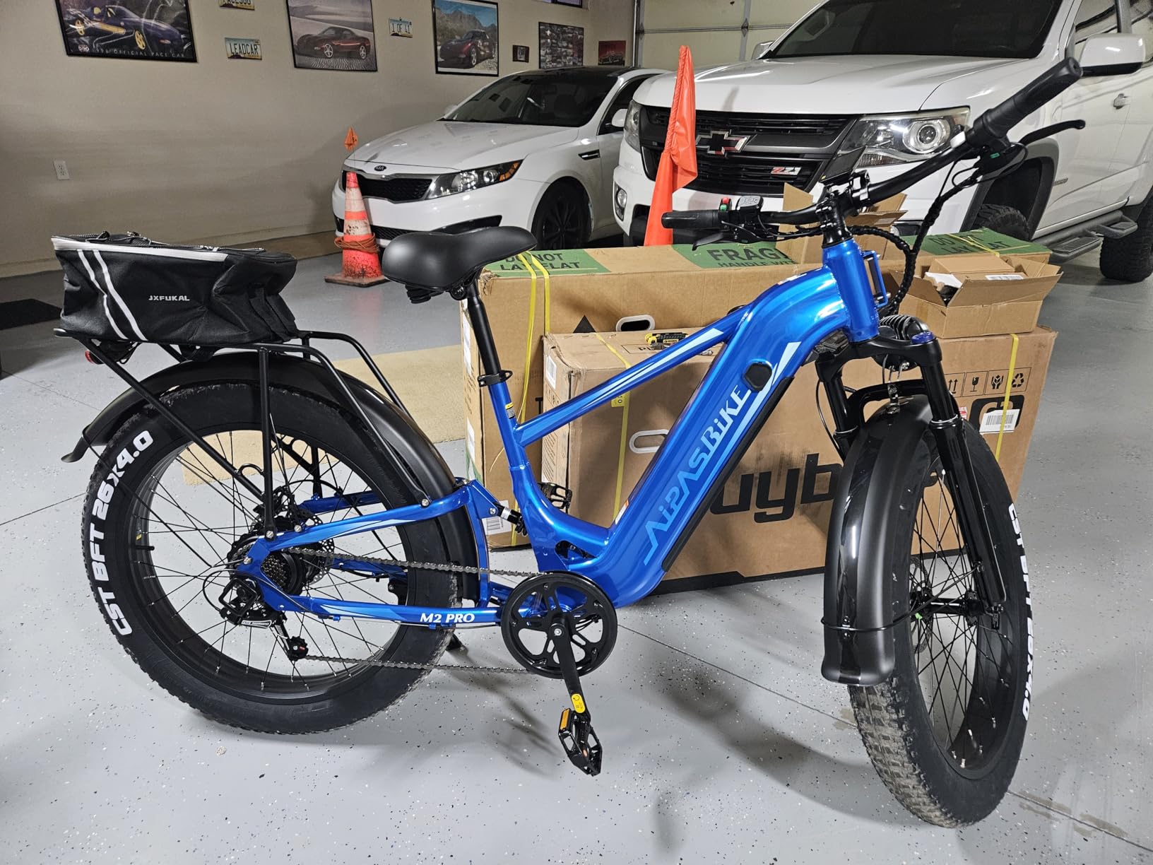 M2 Pro Electric Bike for Adults, 1800W Peak Motor, 85-Mile Long Range customer photo 1