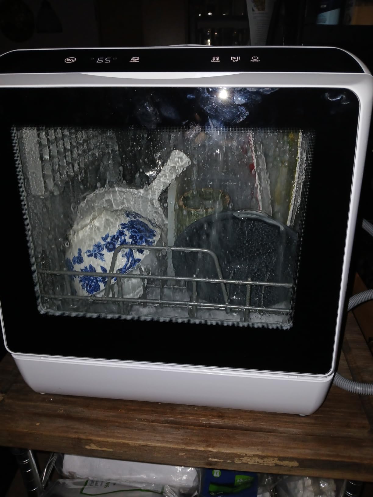 EUHOMY Countertop Dishwasher Portable, 6 Programs with 40 dB, No Hookup customer photo 1