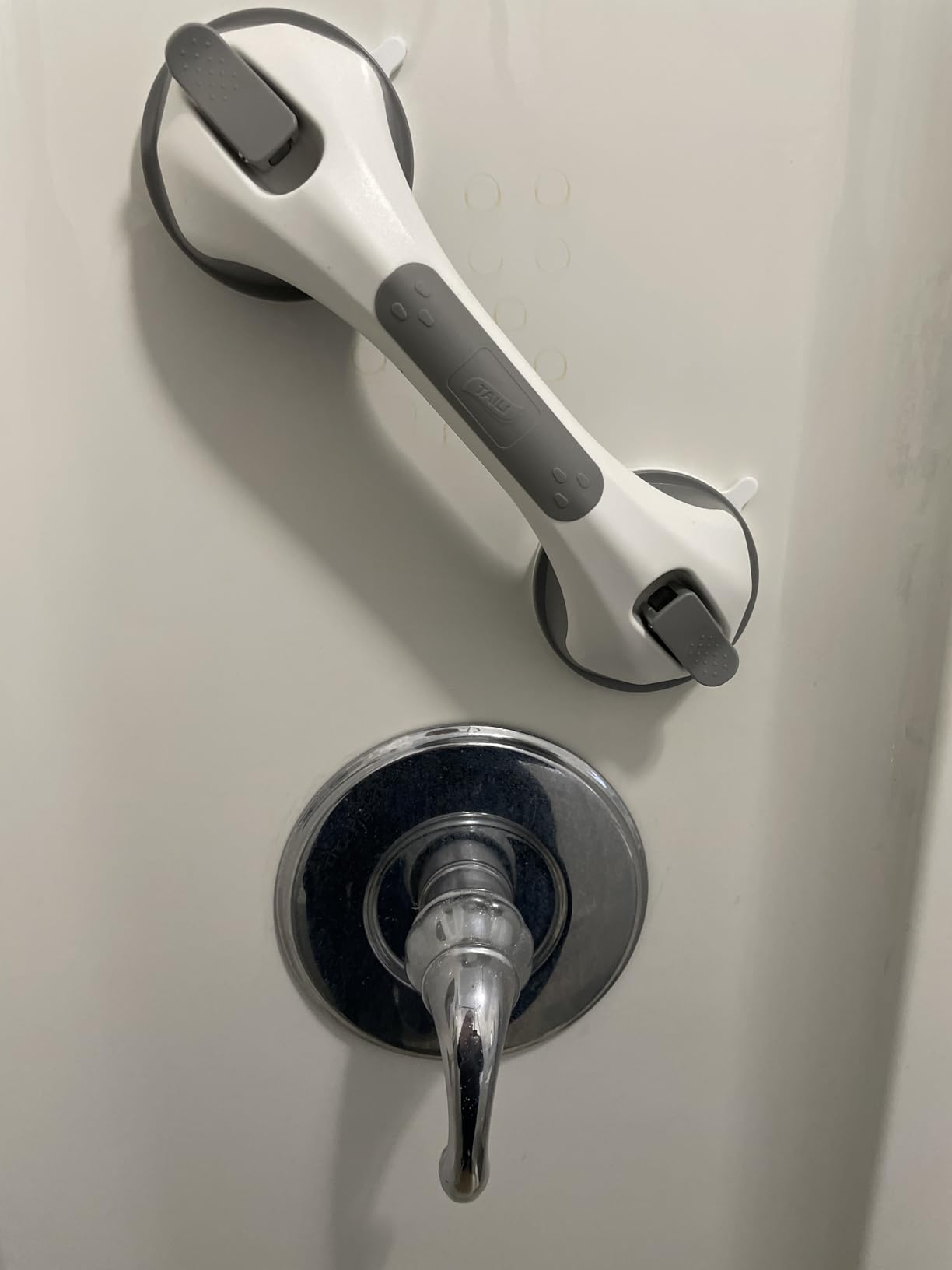 TAILI Shower Grab Bars,Shower Handles for Elderly Suction,2 Pack 12.2