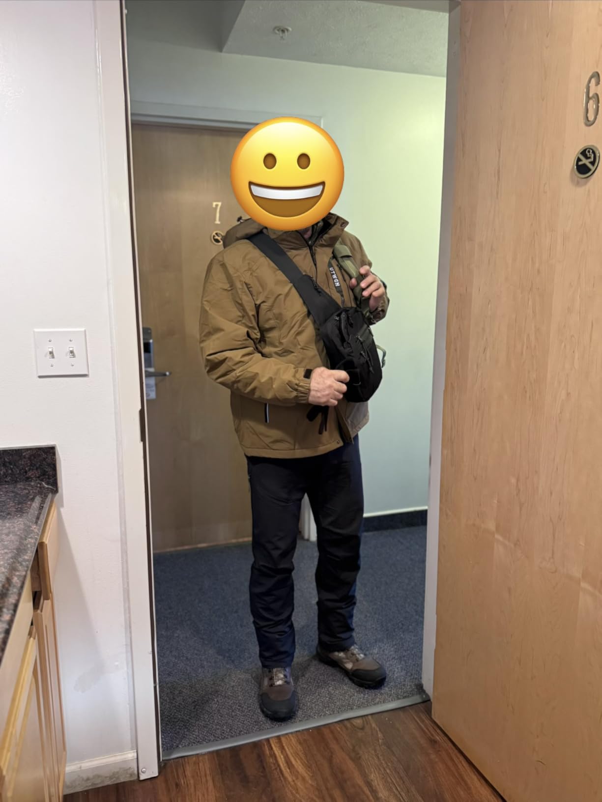 Men's Ski Jacket – Waterproof Warm Snow Coat customer photo 1