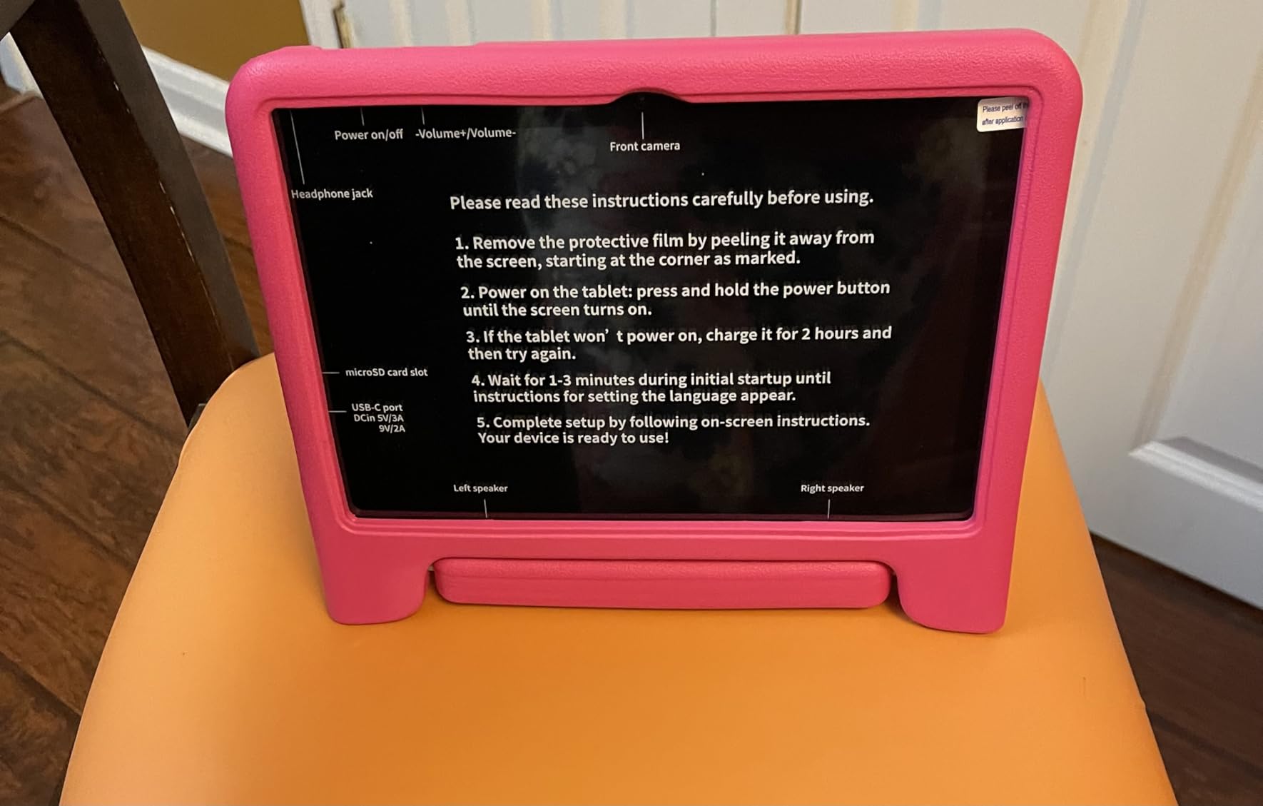COLORROOM 2026 Upgraded Android 15 Tablet, 10inch Kids Tablet, Octa-core CPU, 10GB+64GB+1TB Expand Tablets for Kids with Kids Space, Parental Control, 6000mAh Big Battery,Touchscreen Tableta,Blue customer photo 2