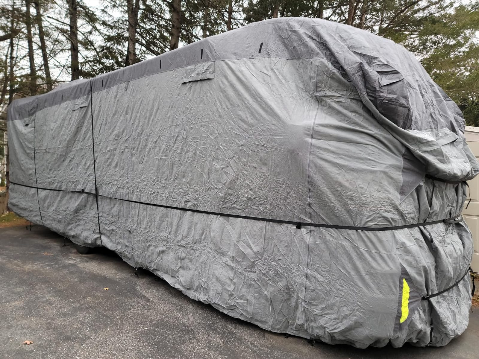 RVMasking Travel Trailer RV Cover, 9-Layer Heavy Duty Waterproof,26-28ft customer photo 1