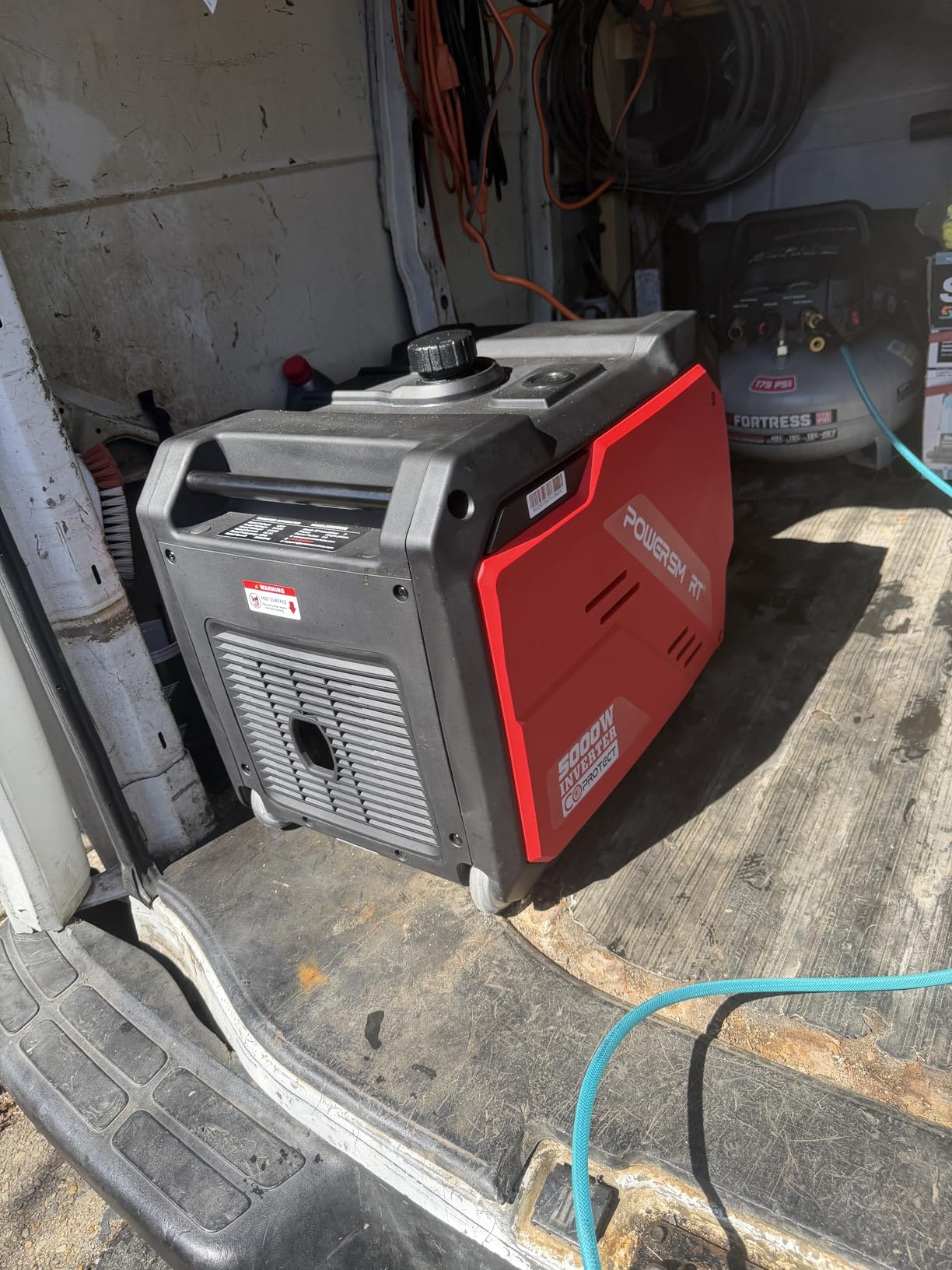 PowerSmart 4800 Watt Electric Start Portable Inverter Generator customer photo 2