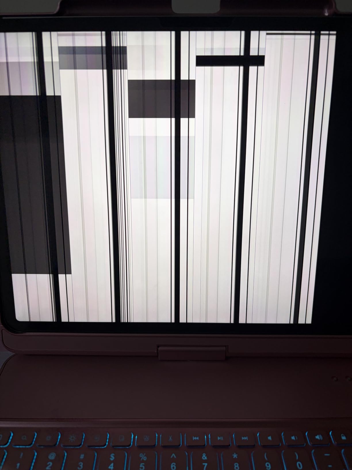 Apple iPad Air 13-inch (M2): Built for Apple Intelligence, Liquid Retina Display, 256GB, 12MP Front/Back Camera, Wi-Fi 6E + 5G Cellular, Touch ID, All-Day Battery Life — Purple customer photo 1
