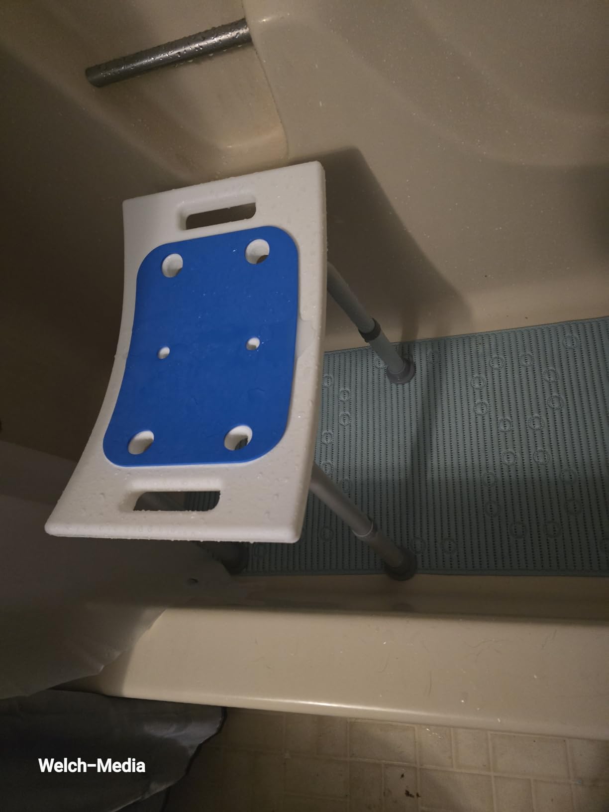 Dr Kay's Shower Chair for Inside Shower Bench for Bathtub 350lb Support customer photo 1