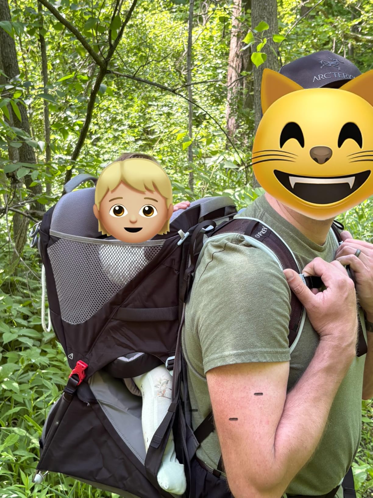 Osprey Poco LT Lightweight Child Carrier Backpack - Compact, Travel-Ready Kid Carrier with Sunshade and Adjustable Fit - Lightweight, Comfortable Hiking Carrier for Toddlers customer photo 2