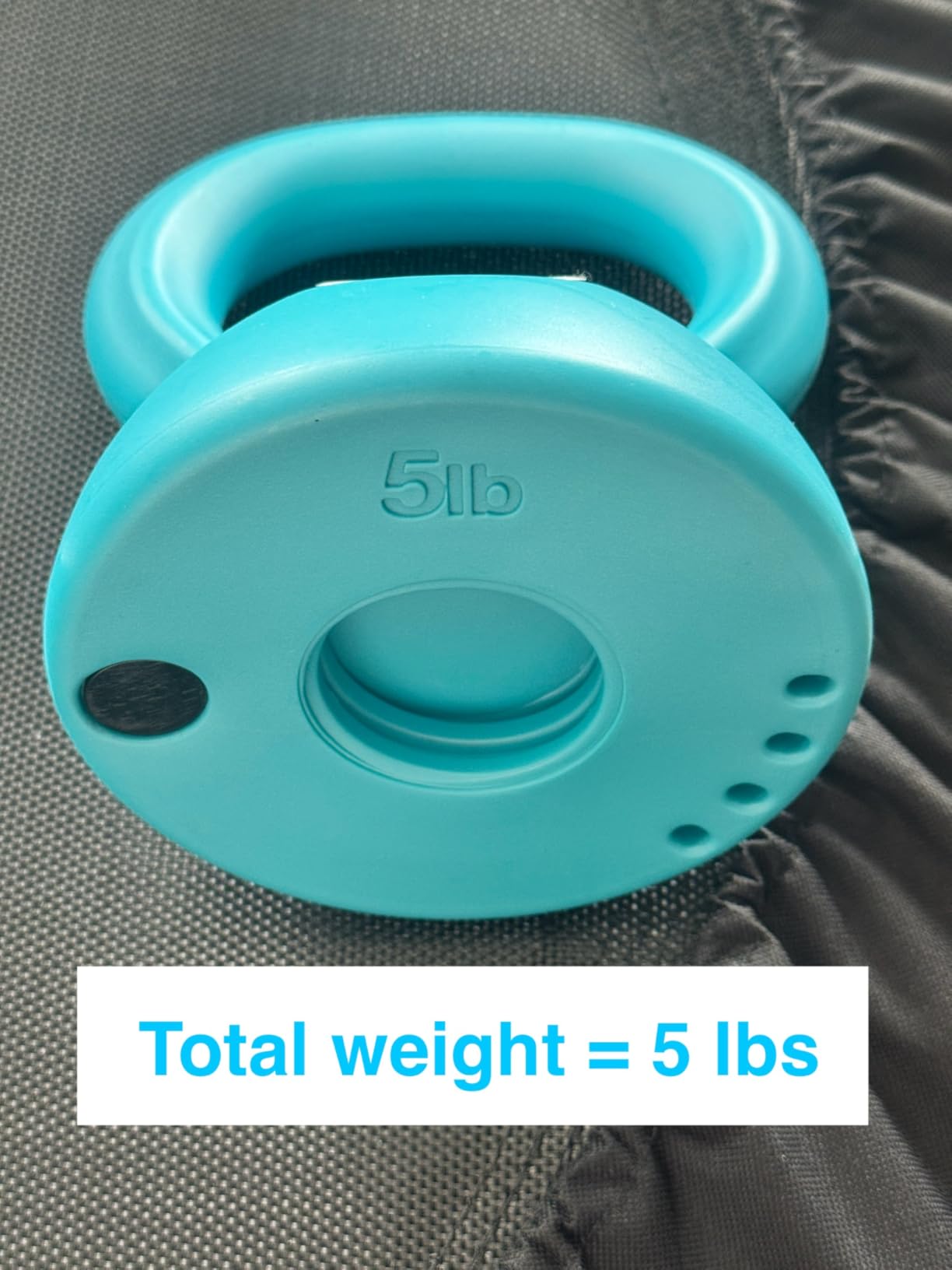 Adjustable Kettlebell for Women | 5LB, 8LB, 12LB | Home Strength Training customer photo 2