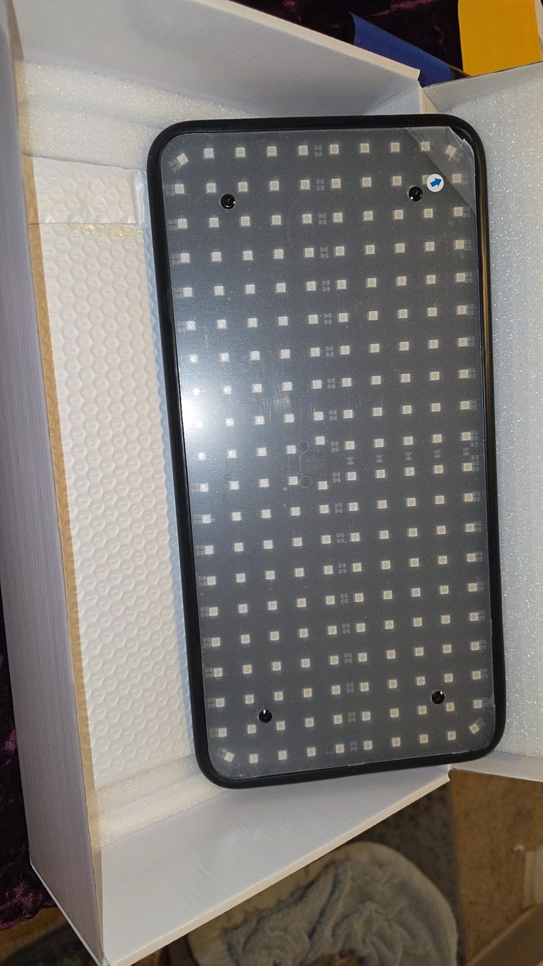 Red Light Therapy for Body and Face, 660nm 850nm 940nm Infrared Redlight | Redlight-Therapy Lamp Device with Large Panel and Stable Stand at Home customer photo 1
