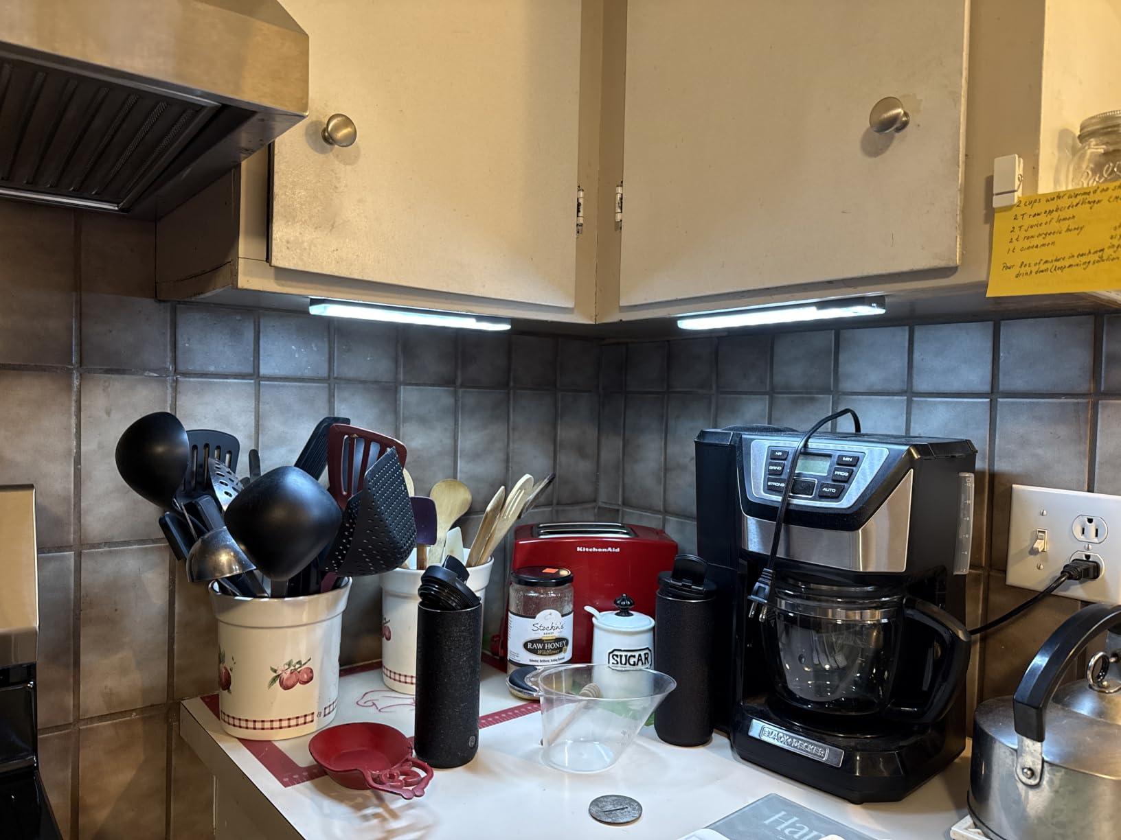 EZVALO Under Cabinet Lighting with Charging Station, Motion Sensor Lights customer photo 1